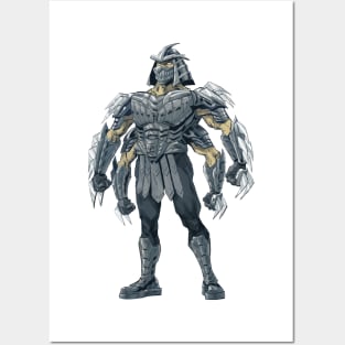 TMNT Mutant Shredder Posters and Art